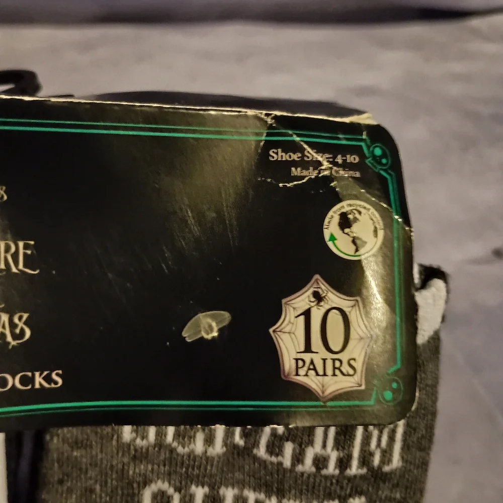 Nightmare‎ Before Christmas 10 Pack Of Socks
